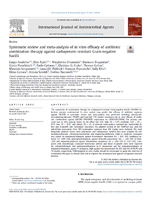 Systematic review and meta-analysis of in vitro efficacy of antibiotic combination therapy against carbapenem-resistant Gram-negative bacilli