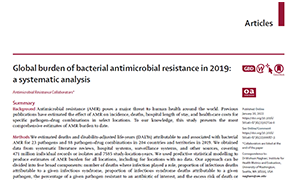 Global burden of bacterial antimicrobial resistance in 2019: a systematic analysis