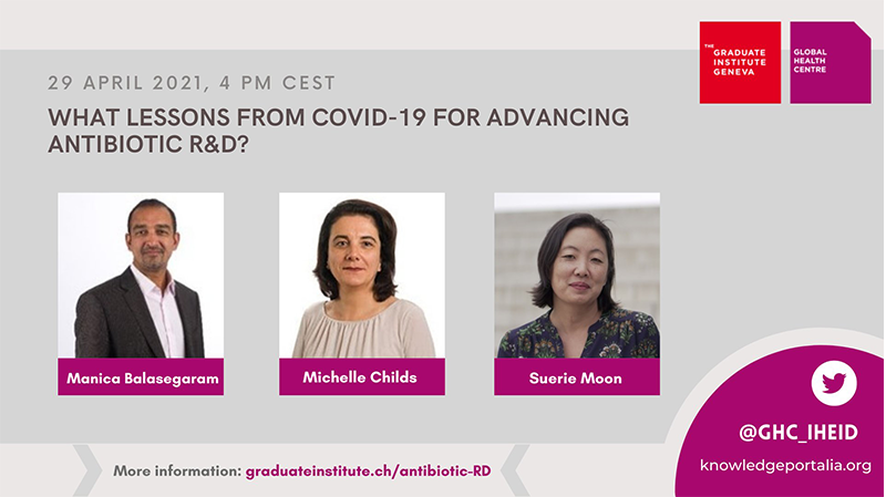Webinar: What lessons from Covid-19 for advancing antibiotic R&D?