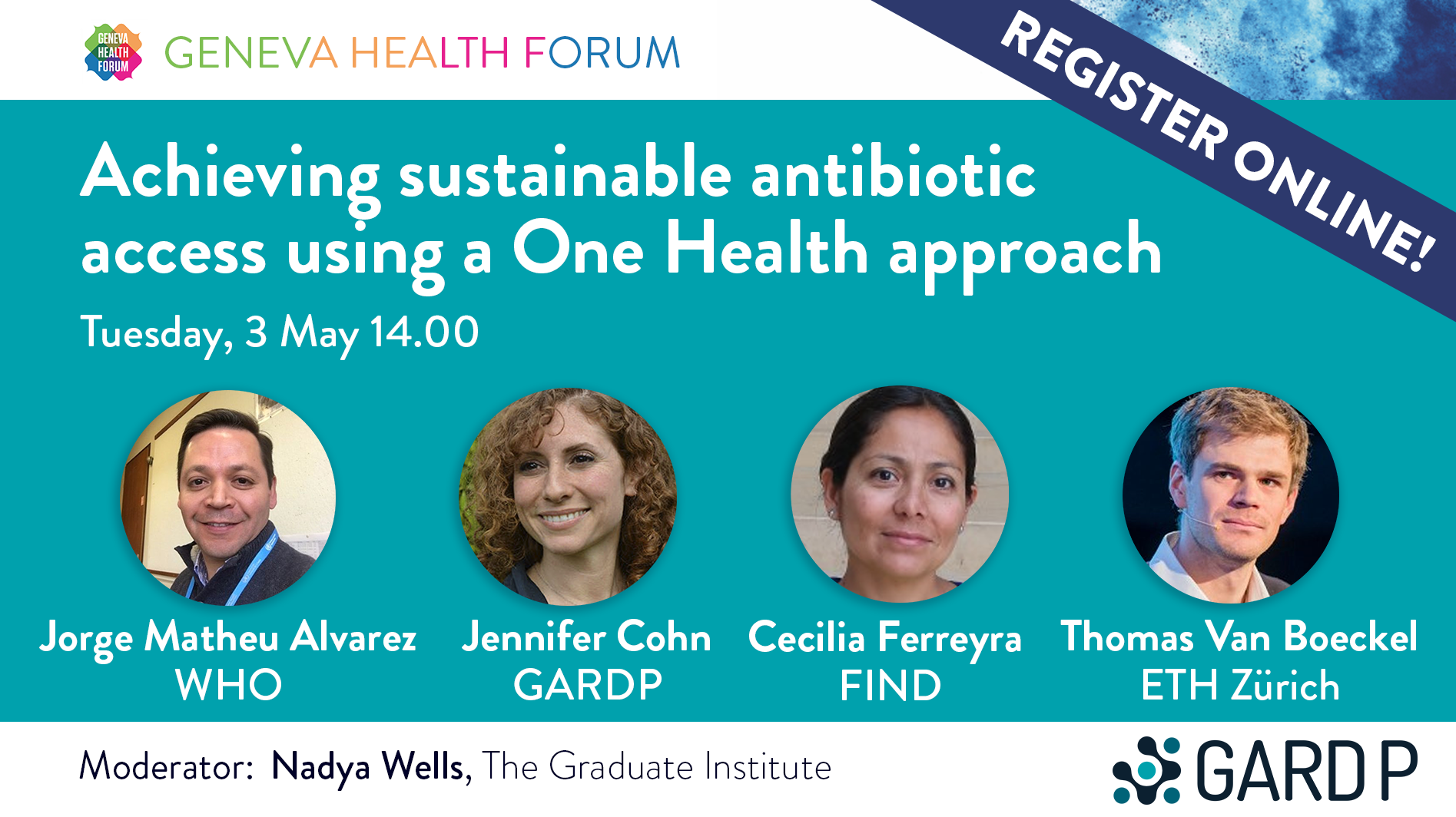 Geneva Health Forum – Achieving sustainable antibiotic access using a One Health approach