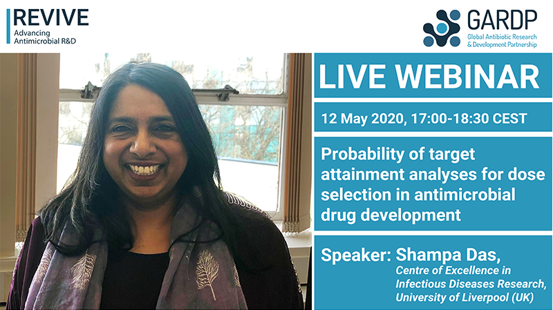 Webinar: Probability of target attainment analyses for dose selection in antimicrobial drug development
