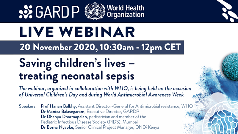 Webinar: Saving Children’s Lives – Treating Neonatal Sepsis
