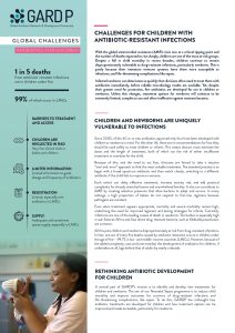 GARDP AMR on children Factsheet