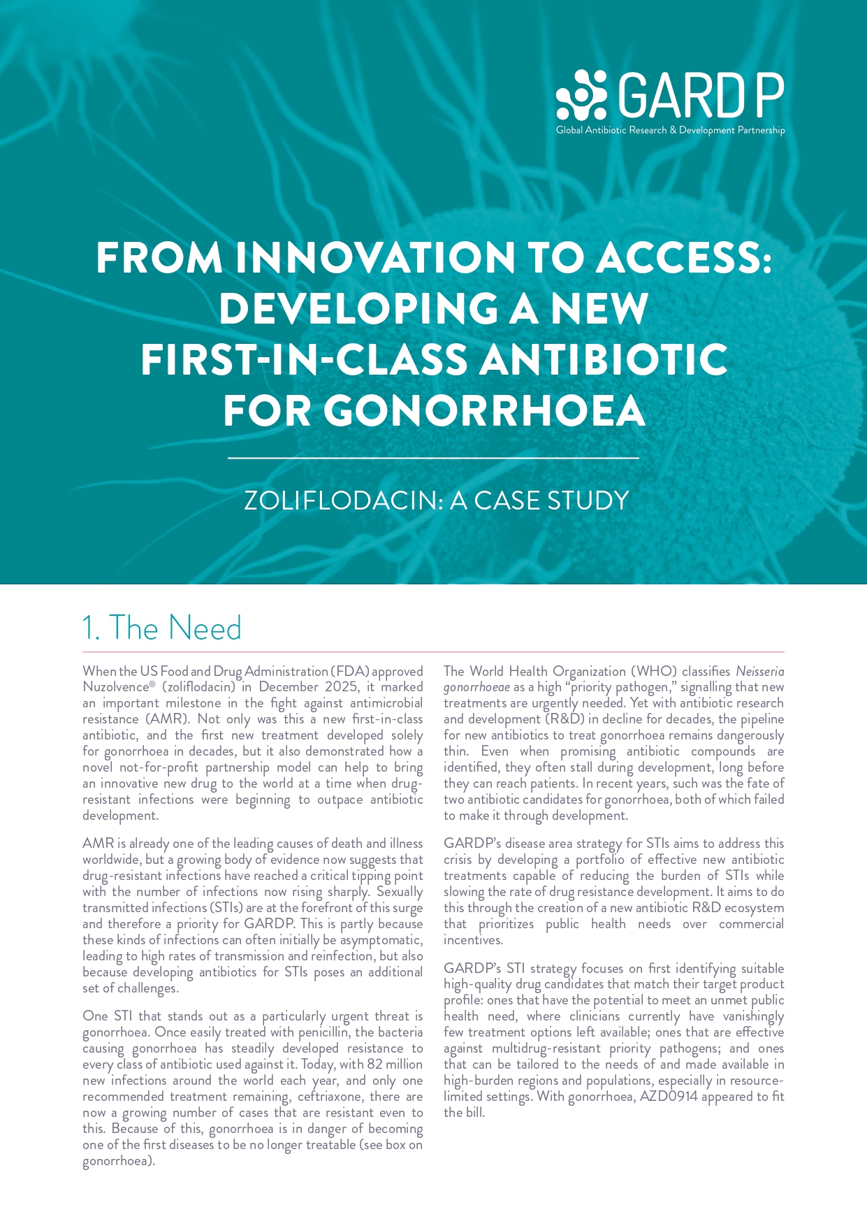 Zolifodacin case study